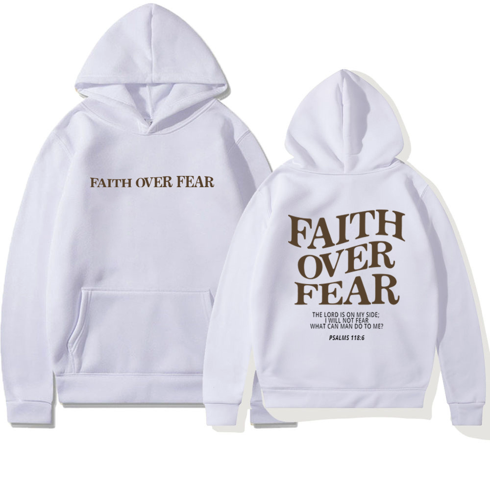 Unisex Faith Over Fear Hoodie