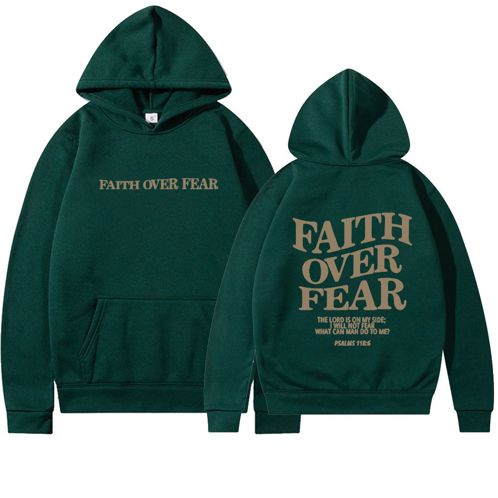 Unisex Faith Over Fear Hoodie