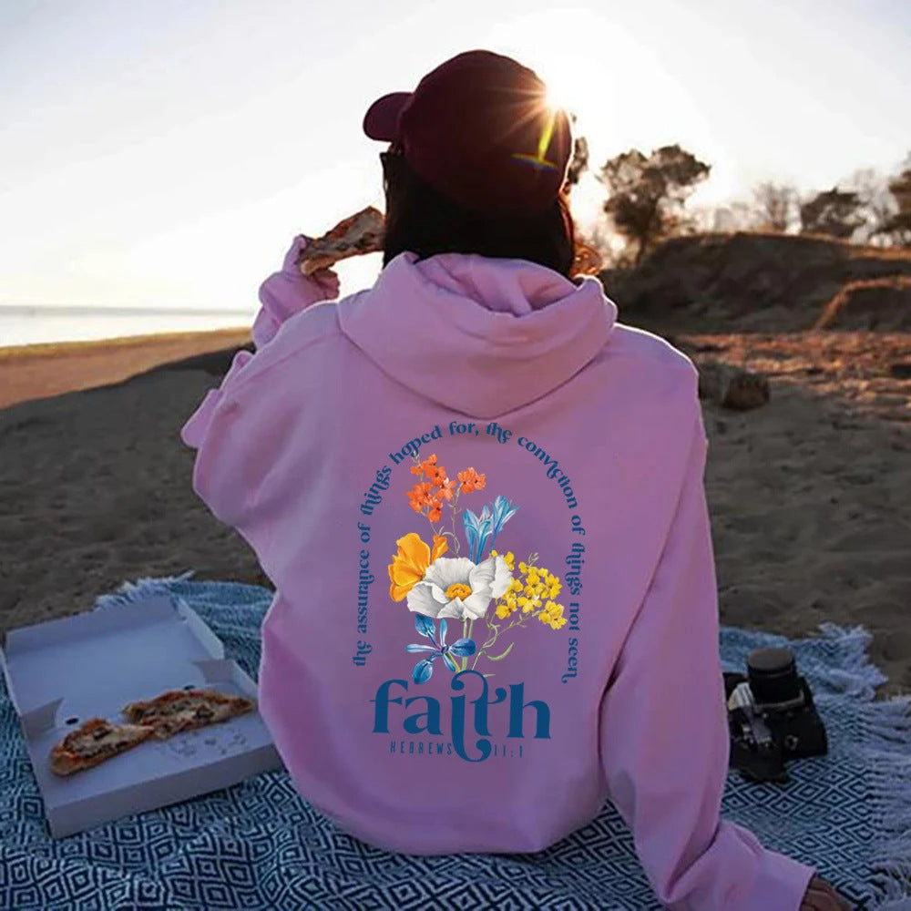 Aesthetic Faith Hoodie Women