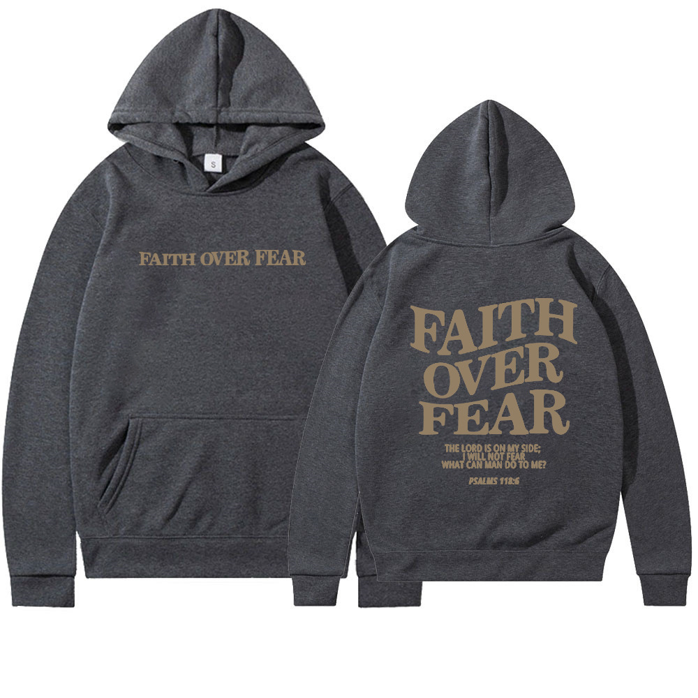 Unisex Faith Over Fear Hoodie