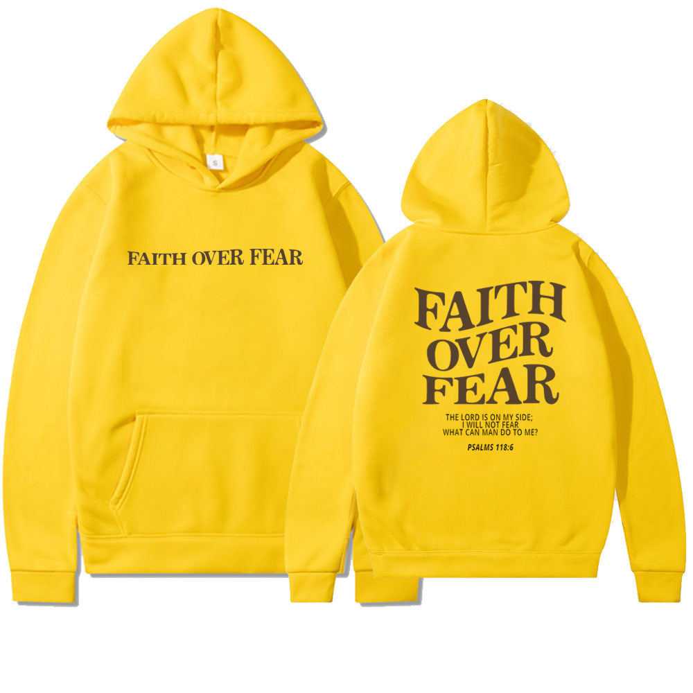 Unisex Faith Over Fear Hoodie