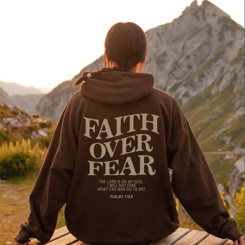 Unisex Faith Over Fear Hoodie