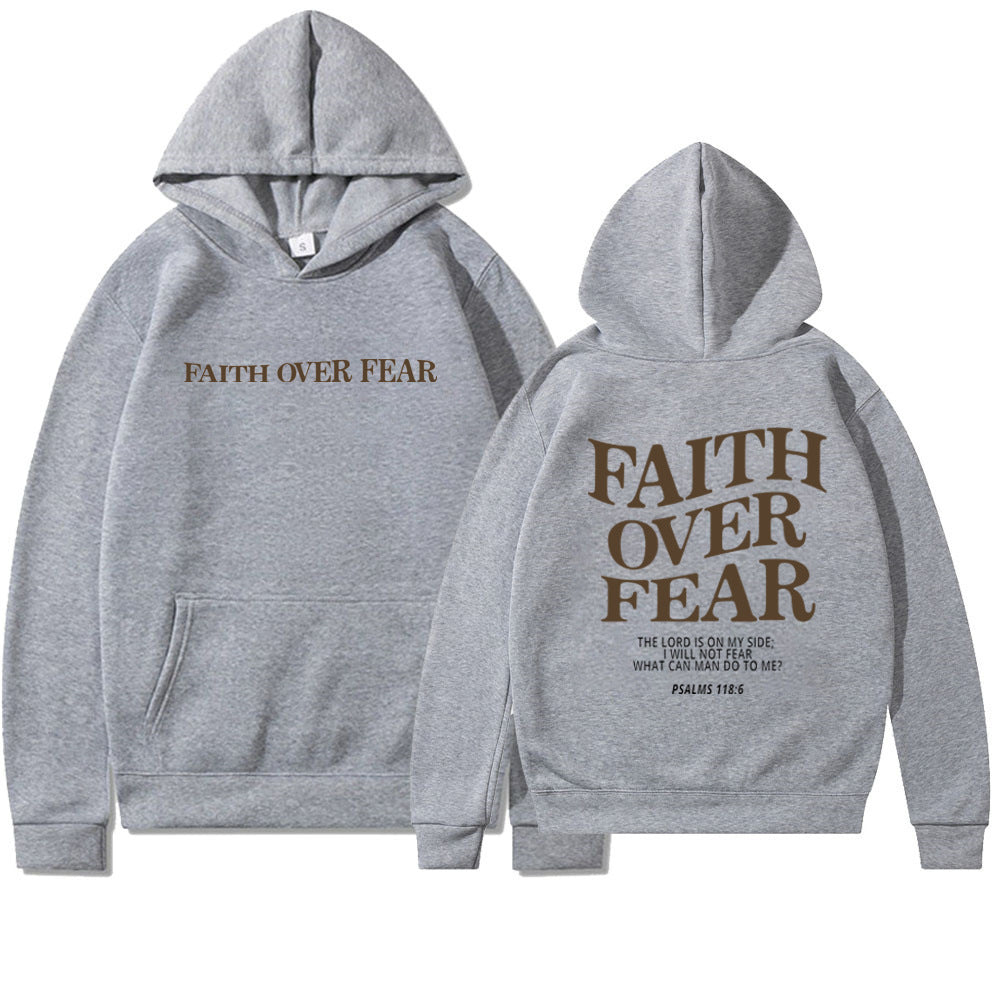 Unisex Faith Over Fear Hoodie