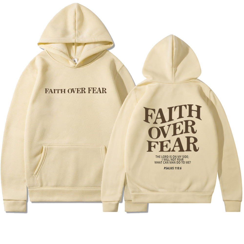 Unisex Faith Over Fear Hoodie